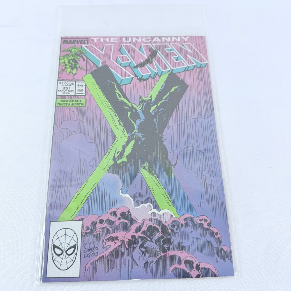 Marvel The Uncanny X-Men #251 Wolverine Iconic Cover 1989 Marc Silvestri